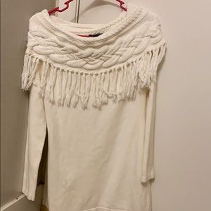 Off the shoulder sweater